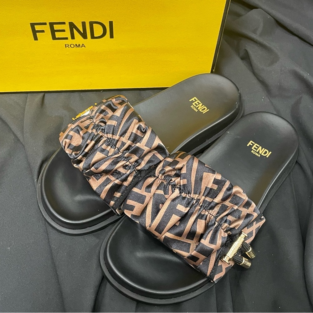 Fendi Women's Brown Sandals